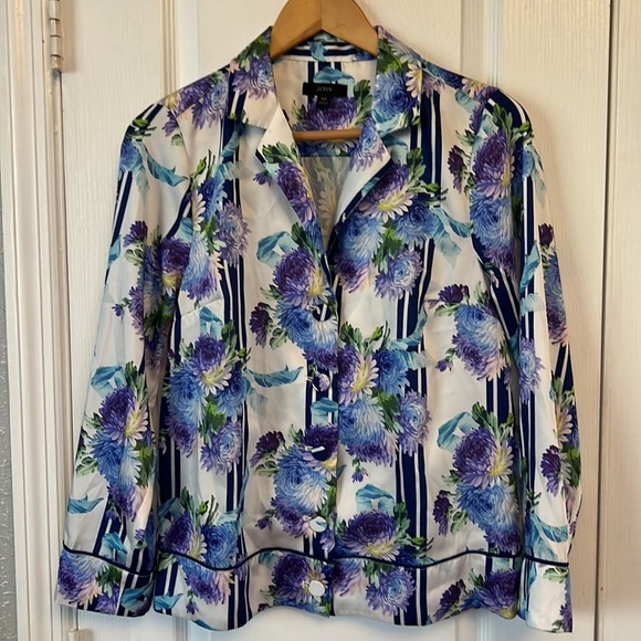 2 PIECE SET  pajama style J.Crew Drapey set - Picture 11 of 16